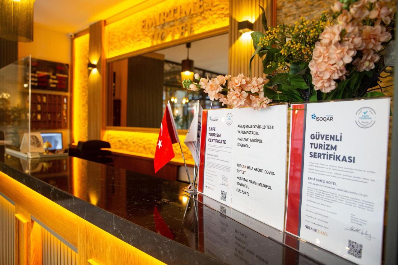 Emirtimes Hotel Kadikoey Istanbul Bagian luar foto